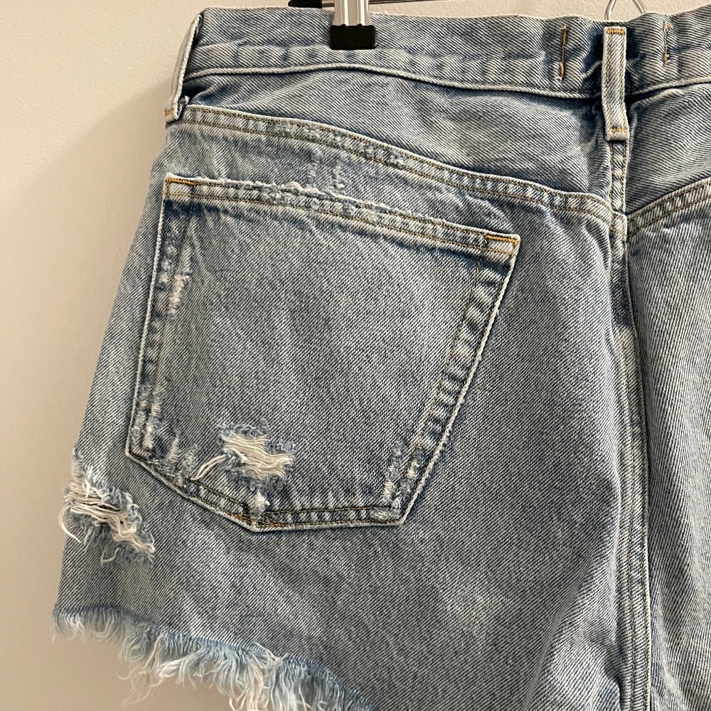 Agolde Parker Jean Shorts in Swapmeet - Picture 7 of 8